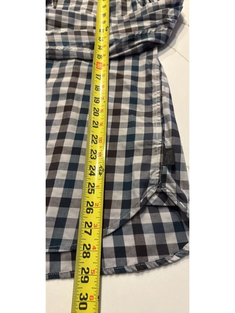 The North Face Men's Small Gingham Button-Down Shirt